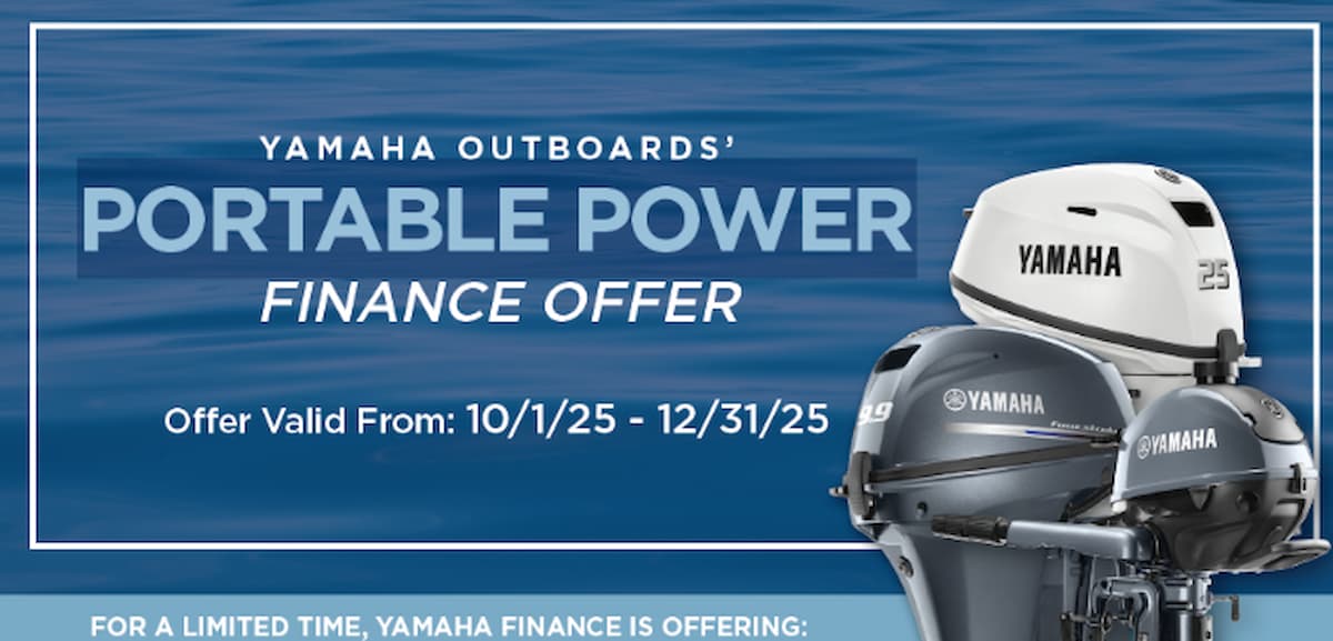 Yamaha Outboards Portable Power Finance Offer